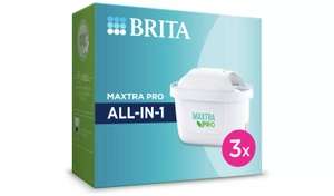 Brita Maxtra Pro All-In-1 Water Filter Cartridge – 3 Pack (Suffolk + Bristol)