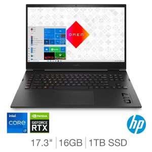 HP OMEN, Intel Core i7, 16GB, 1TB SSD, NVIDIA GeForce RTX 3070, 17.3 Inch Gaming Laptop £1349.98 (Members Only) @ Costco