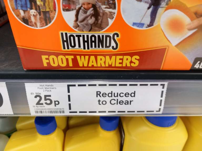 Hot Hands Foot Warmers 2 Pack - Chichester