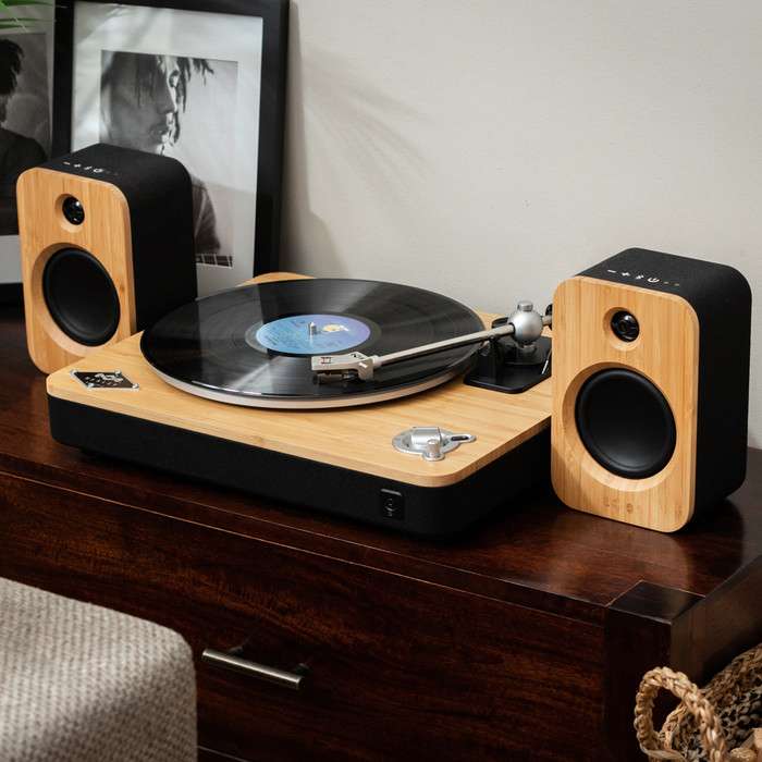 House of marley - stir it up wireless turntable & get together duo speaker bundle £314.98 with code @ The House of Marley