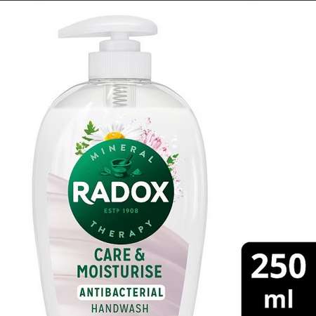 Radox Antibacterial Handwash 250ml + Free Click & Collect (Store Pickup Only - Limited Locations)