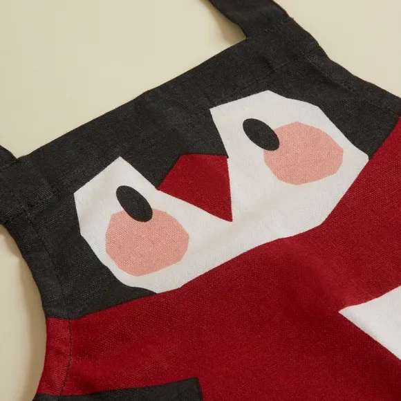 Kid's Scandi Penguin Apron and Chef Hat Set Now £4.20 with Free Click and Collect From Dunelm