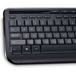 Microsoft Wired Desktop 600 Keyboard and Mouse Set, UK Layout - Black £17.99 @ Amazon