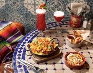 Three Tapas and Two Cocktails for Two to share at Revolución de Cuba (18 locations nationwide valid 12mnths) £23.09 with code @ Buyagift