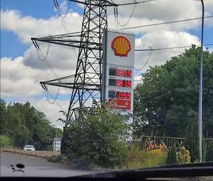 Unleaded Petrol £167.9 / Diesel £181.9 @ Shell (Trago Mills)