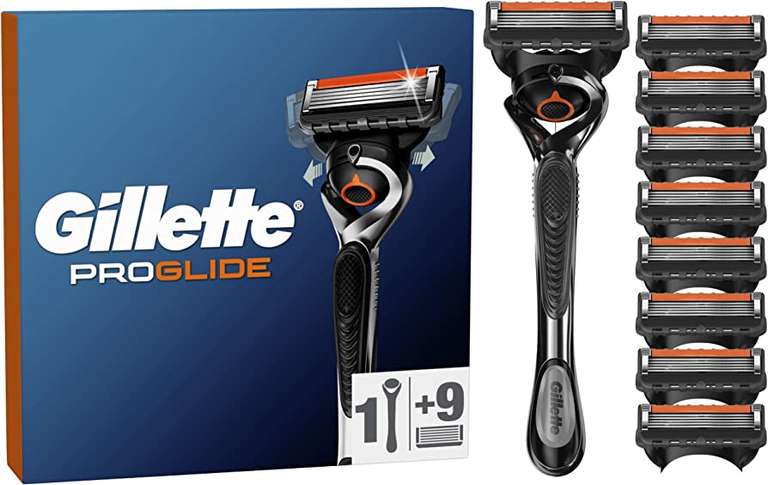 Gillette Proglide Razor pack with one handle and 10 blades for £16 in-store at Asda (Hatfield)