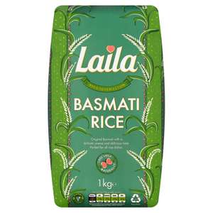 Laila Basmati rice 1kg - £1 instore @ Asda (Stafford)