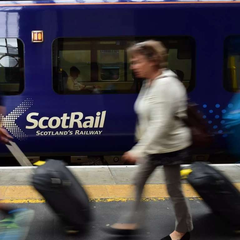 Peak ScotRail fares scrapped between Glasgow and Edinburgh e.g Current Peak Fare £28.90, New all-day fare £14.90