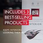 Autoglym The Collection - Perfect Interiors -- The Ideal Car Cleaning Kit That Includes Interior Shampoo, Fast Glass, Vinyl & Rubber Care