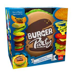 Goliath Games Burger building card game. Simple and Fast-Paced Fun Family Game for Kids Aged 6+. For 2 - 5 players