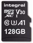 128GB - Integral Memory microSDxC Premium High Speed Memory Card up to 100/45MB/s, V30 UHS-I A1 U3 + SD Adapter - £6.95 delivered @ Hit