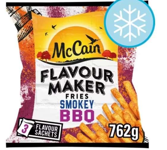 McCains Flavour Maker Fries, Smokey BBQ instore Spital Hill Sheffield