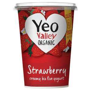 Yeo Valley Organic Yogurt 450g for £1 at Sainsbury's
