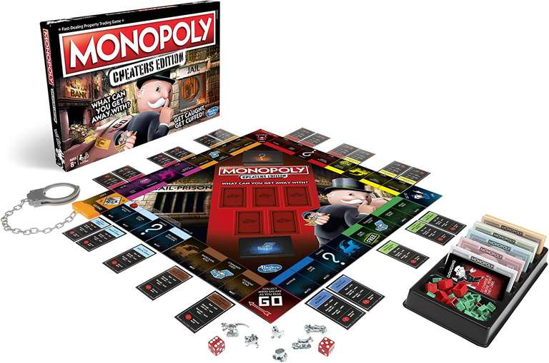 Monopoly Game: Cheaters Edition Board Game £11.90 @ Amazon