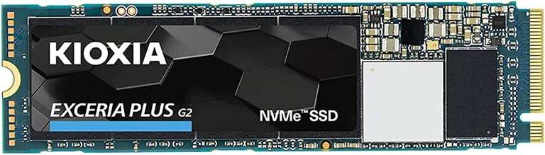 KIOXIA EXCERIA PLUS 500GB NVMe PCIe 3.0 Gen3x4 M.2 SSD - £34.72 Sold by Ebuyer UK Limited @ Amazon