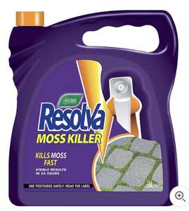 Resolva Moss Killer - 6l for £25 with free click and collect from Homebase