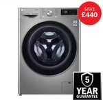 LG F4V710STSE Washing Machine Graphite 10.5kg WiFi B-Rating £429 / £379 after LG CB (Select Postcode Delivery) @ Sonic Direct