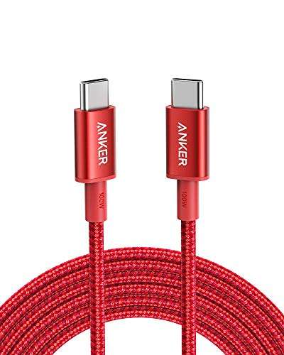 Anker 333 USB C to USB C Charger Cable (10ft 100W) ( available in 3 colours) -£9.59 @ Dispatches from Amazon Sold by AnkerDirect UK