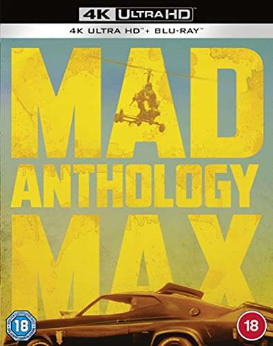 Mad Max Anthology [4K Ultra-HD] £26.99 @ amazon