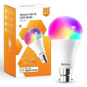 Refoss Smart Bulb Alexa Light Bulb B22 - w/Voucher
