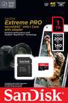SANDISK - CARDS EXTREME PRO MICROSDXC 1TB+SD ADAPTER 200MB/S 140MB/S A2 C10 V £122.06 Dispatches from Amazon EU @ Amazon