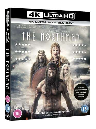 The Northman 4K Ultra HD Blu-ray - £15.99 @ Amazon (Prime Exclusive)
