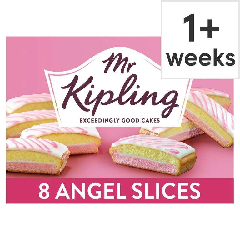 Mr Kipling Angel Slice/Lemon Slice 8 Pack - Clubcard Price