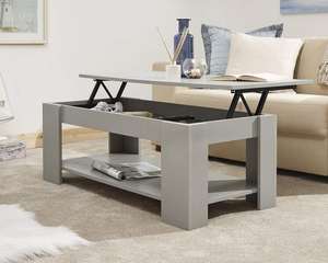 GFW Lift Up Coffee Table with Hidden Storage