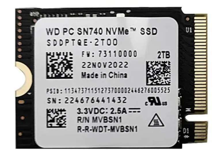 Western Digital WD SN740 2TB M.2 - With Code - Sold by Global SSD Top Store