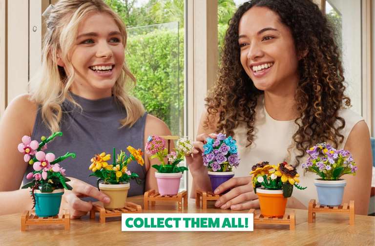 MAX Premium Garden Pot Plants Building Bricks Collection – 233