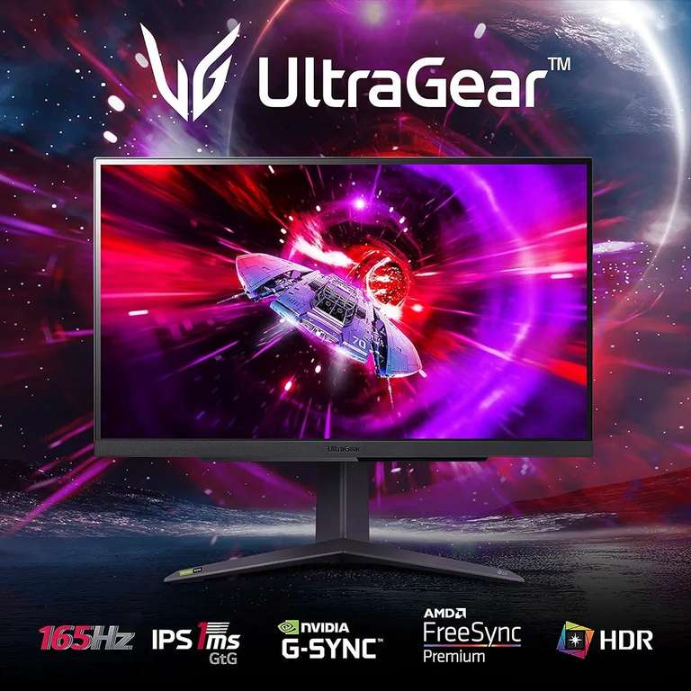 LG UltraGear Gaming Monitor 27GR75Q, 27 inch, 1440p, 165Hz instore Haydock