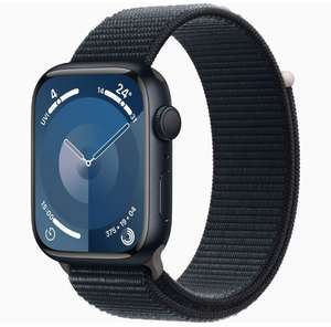GRADE A1 - Apple Watch Series 9 GPS 45mm Midnight Aluminium Case with Midnight Sport Loop