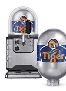 Blade 8ltr keg - Tiger Beer ABV 5% - 2 kegs for £54 with FREE DELIVERY OR £27.19 + £8.94 delivery for 1 @ Beerwulf