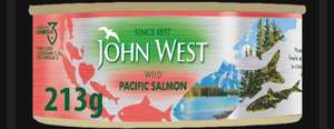 John West Wild Pacific Pink Salmon 213g - £1.49 @ Farmfoods