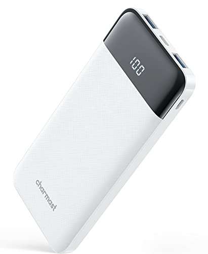 Charmast 10400mAh Power Bank USB C Battery Pack with LED Display £11.99 @ Dispatches from Amazon Sold by Chen Ying Ke Ji