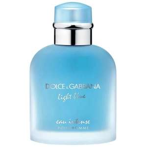Dolce & Gabbana Light Blue Pour Homme Eau Intense 100ml EDP - £34.65 With Code + Free Delivery @ Escentual