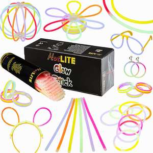 HOTLITE 100 Glow Sticks Party Packs with applied voucher - Sold by Quality Products Pro / FBA