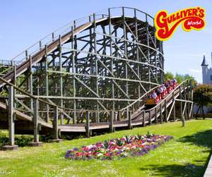 Free Entry for One Adult with a Full Paying Child Entry over Father's Day Weekend (17th - 18th June) at All Gulliver's Theme Parks