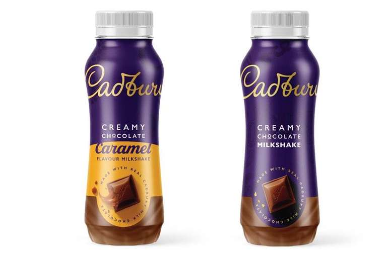 Cadbury chocolate/caramel milkshake instore Worle