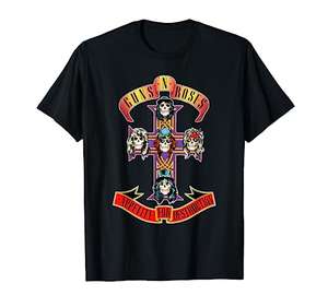 Guns N' Roses Official Cross T-Shirt £17.59 @ Amazon