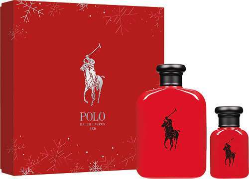 Ralph Lauren Polo Red 125ml & 40ml (165ml) EDT Gift Set + Free Gift -  £ With Code + Free Delivery @ Escentual | hotukdeals