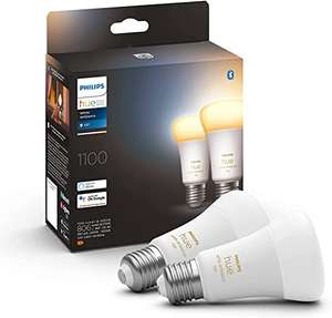 4x Philips Hue NEW White Ambiance Smart Light Bulb 75W - 1100 Lumen [E27 Edison Screw] W/ Bluetooth (4 Bulbs Total) - £44.98 @ Amazon