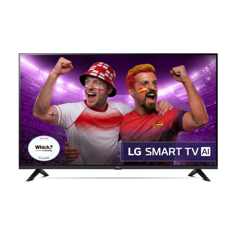LG 43LR60006LA 43-Inch FHD Smart TV (alpha 5 AI Processor Gen6 with discount at checkout