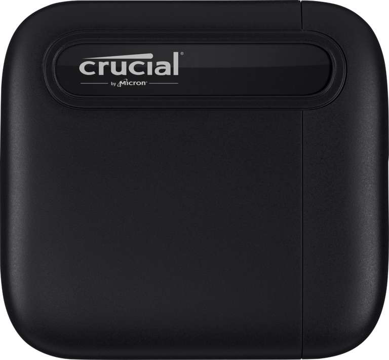 Crucial X6 1TB Portable SSD Up to 800MB/s - USB 3.2 USB-C with USB A-C adapter £61.33 delivered @ Crucial