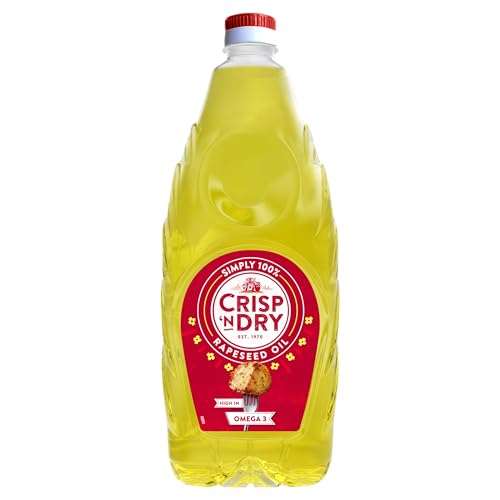 Crisp 'n Dry Rapeseed Vegetable Oil 2L (£2.85/£2.55 on Subscribe & Save)