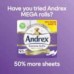 Andrex Supreme Quilts Quilted Toilet Paper - 25% Thicker - 36 Toilet Roll Pack - W/Voucher at checkout (£17.10 / £14.96 S&S)
