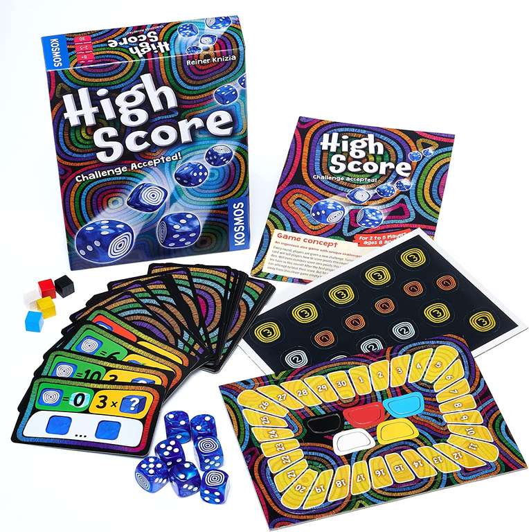 High Score Board/Dice Game by Reiner Knizia - £8.40 + £2.99 Delivery @ Magic Madhouse