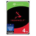 Seagate IronWolf Pro, 4TB, Internal Hard Drive, NAS, 3.5 Inch, SATA, 6GB/s, 7200 RPM £74.99 @ Amazon