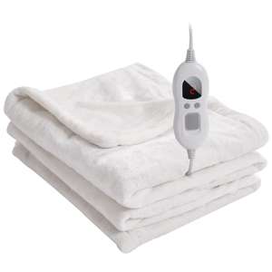 BTGGG Electric Heated Blanket Throw Single Electric Blanket 180x130cm - w/Voucher, Sold By Home Life UK FBA