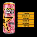 Rockstar Juiced Energy Tropical Punch 500ml x 12 | £9.99 at Amazon (£8.99 S&S / £8.49 with Discount) @ Amazon